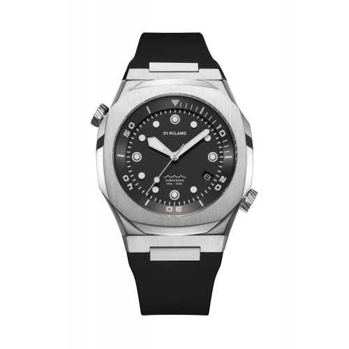 Watch D1 MILANO Man Diver Deep Black D1-DVRJ01