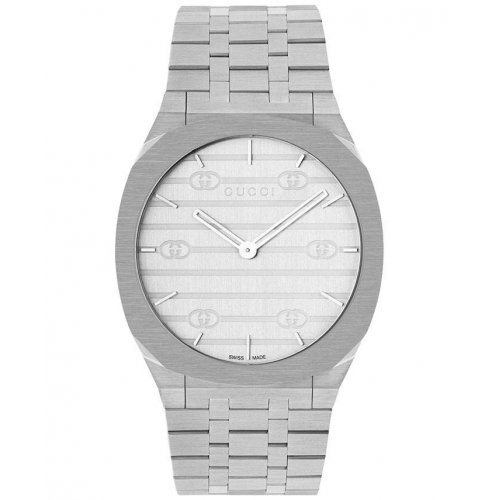 Gucci Unisex-Uhr YA163407 25H Kollektion