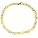 Bracciale Uomo Unoaerre Oro Giallo Bianco GL100119