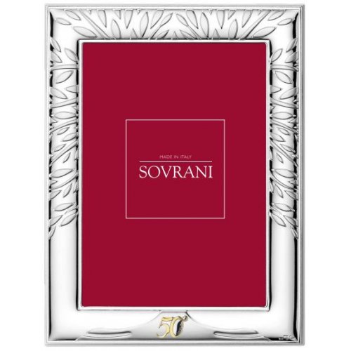 Polished Silver Frame 50th Anniversary Sovrani Argenti W695