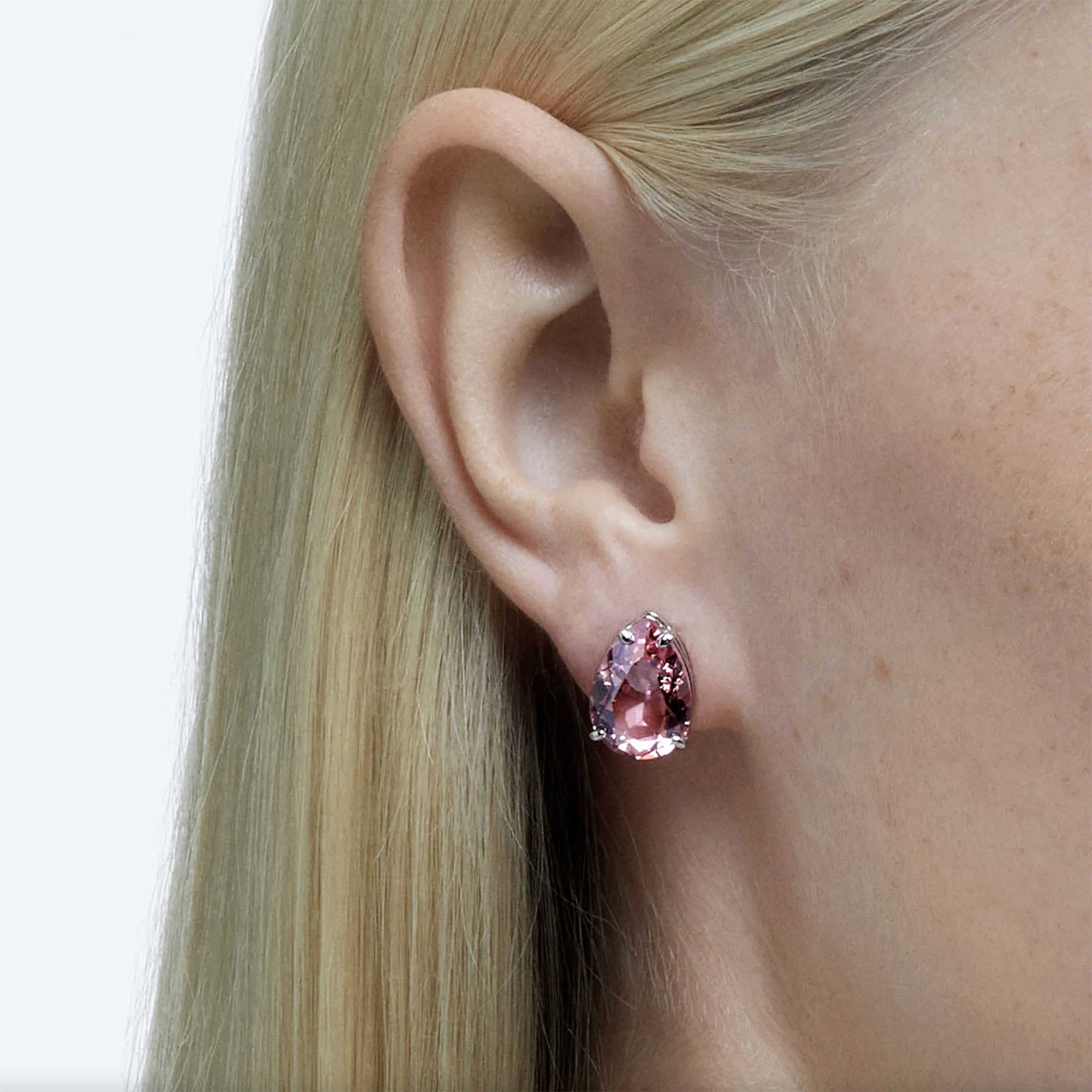 garnet earrings swarovski