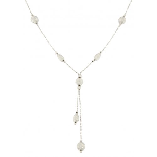 Women&#39;s White Gold Necklace GL100305