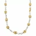 Collana Uomo Oro Giallo Bianco GL100368