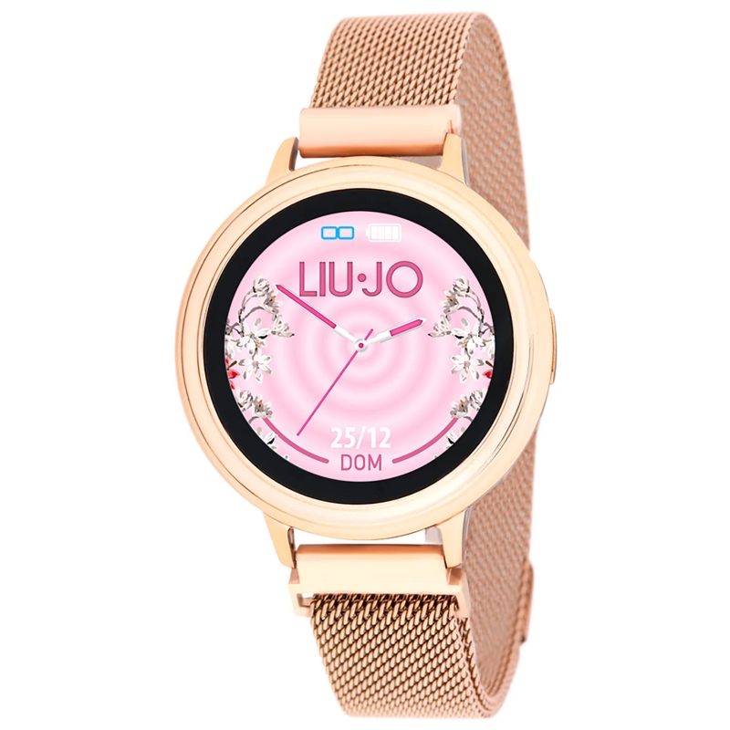 Smartwatch Liu Jo Luxury con Brillantini SWLJ011 Oro Rosa