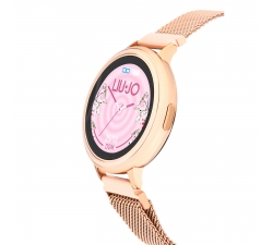 Womens Smartwatch LIU JO LUXURY 2.0 SWLJ079 Steel Mesh Touchscreen Swarovski