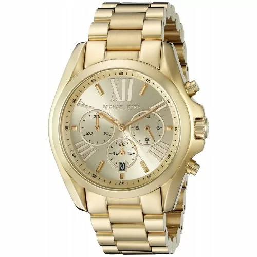 MICHAEL KORS Watch Bradshaw Collection MK5605 Golden ...