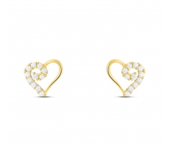 Stroili Bon Ton Yellow Gold Earrings 1425412