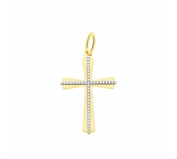 Stroili Holy Pendant White Yellow Gold 1411713