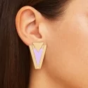 Valentina Ferragni Studio Rhea Lilac earrings