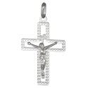 White Gold Cross Pendant GL101400