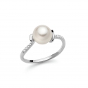 Miluna Women&#39;s Ring Pearls PLI1653