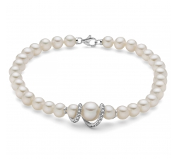 Miluna Women&#39;s Bracelet Pearls PBR3454