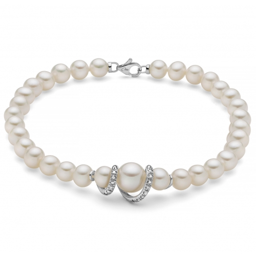 Miluna Women&#39;s Bracelet Pearls PBR3454