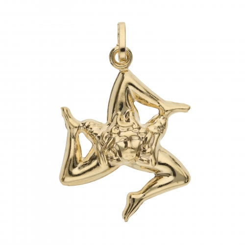 Trinacria Pendant Yellow Gold GL101567