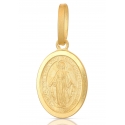 Ciondolo Madonna Miracolosa oro giallo 803321700438