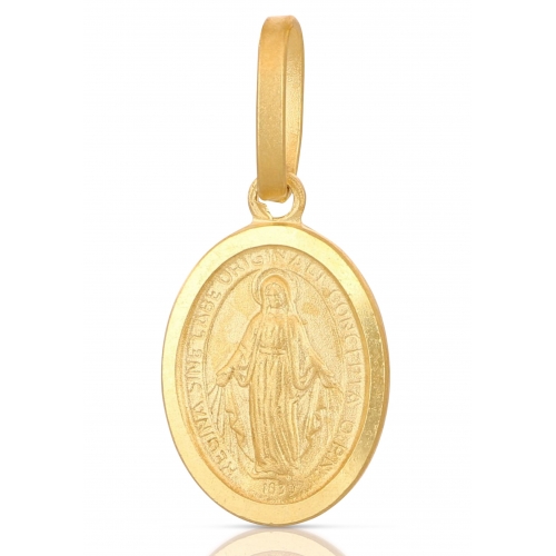 Ciondolo Madonna Miracolosa oro giallo 803321700438