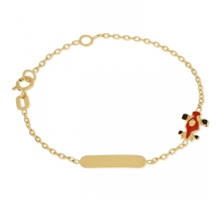 Yellow gold boy's bracelet 803321721763