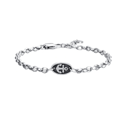 Luca Barra Men's Bracelet BA1736