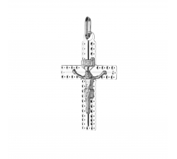 White Gold Cross Pendant GL101748