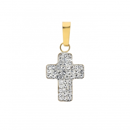 Cross Pendant Woman Yellow Gold GL101752