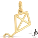 Yellow Gold Kite Pendant GL101754