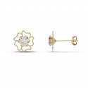 Yellow Gold Women's Earrings GL101758