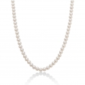 Miluna Women's Necklace Pearls PCL6576