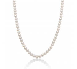Miluna Women's Necklace Pearls PCL6576