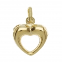 Women's Yellow Gold Heart Pendant GL101779