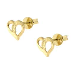 Damen-Ohrringe aus Gelbgold GL101785