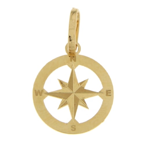 Compass Rose Pendant Yellow Gold GL101793
