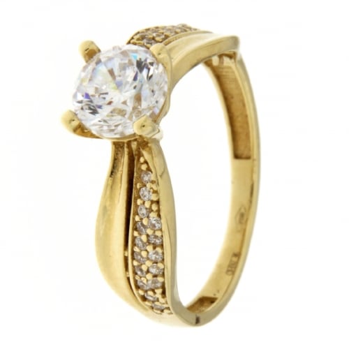 Women's Yellow Gold Ring GL101795