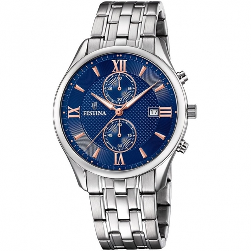 Festina Timeless Chronograph Herrenuhr F6854/6