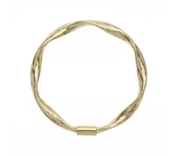 Bracciale Elastico Donna Oro Giallo GL101811