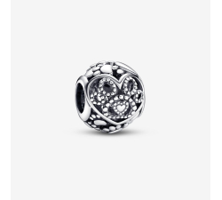 Pandora Openwork Charm Pandora Paw and Hearts 792248C00