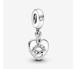 Pandora Charm Heart Pendant Friends Forever 799294C01