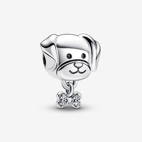 Pandora Charm Puppy with Bone 792254C01