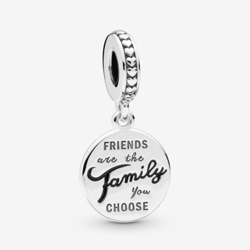 Pandora Charm „Freunde sind die Familie, die wir wählen“ 798124EN16