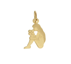 Virgo Zodiac Sign Pendant GL101826