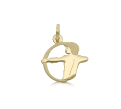 Sagittarius Zodiac Sign Pendant GL101830