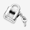 Pandora Padlock & Key Charm "Be Mine" 790095C01