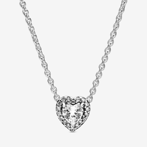 Collana Pandora Cuori in Rilievo 398425C01-45