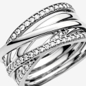 Pandora Braided Band Ring 190919CZ