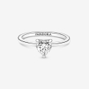 Pandora Solitaire Ring with Heart Stone 191165C01