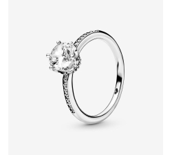 Pandora Sparkling Crown Ring 198289CZ