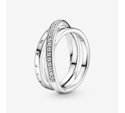 Pandora Ring Intertwined Lines 199057C01