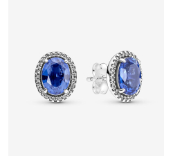 Pandora Blue Stones Earrings 290040C01