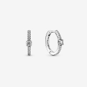 Pandora Hoop Earrings with Stones 299406C01