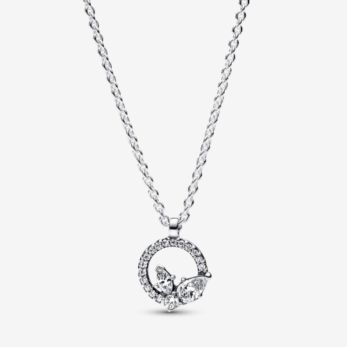 Pandora Herbarium Circle and Bright Petals Necklace 392620C01-45