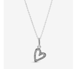 Pandora Heart Necklace Designed 398688C01-50